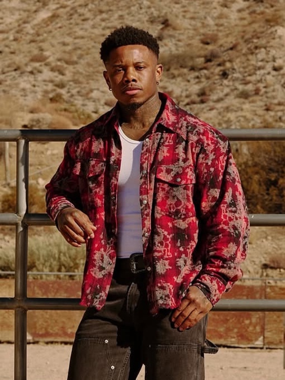 YoungLA 8023 Outlaw Flannel Shirt